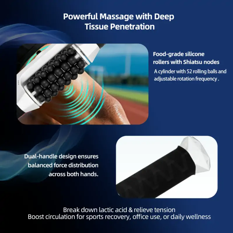 Electric Rolling Percussive Massage Stick RM02