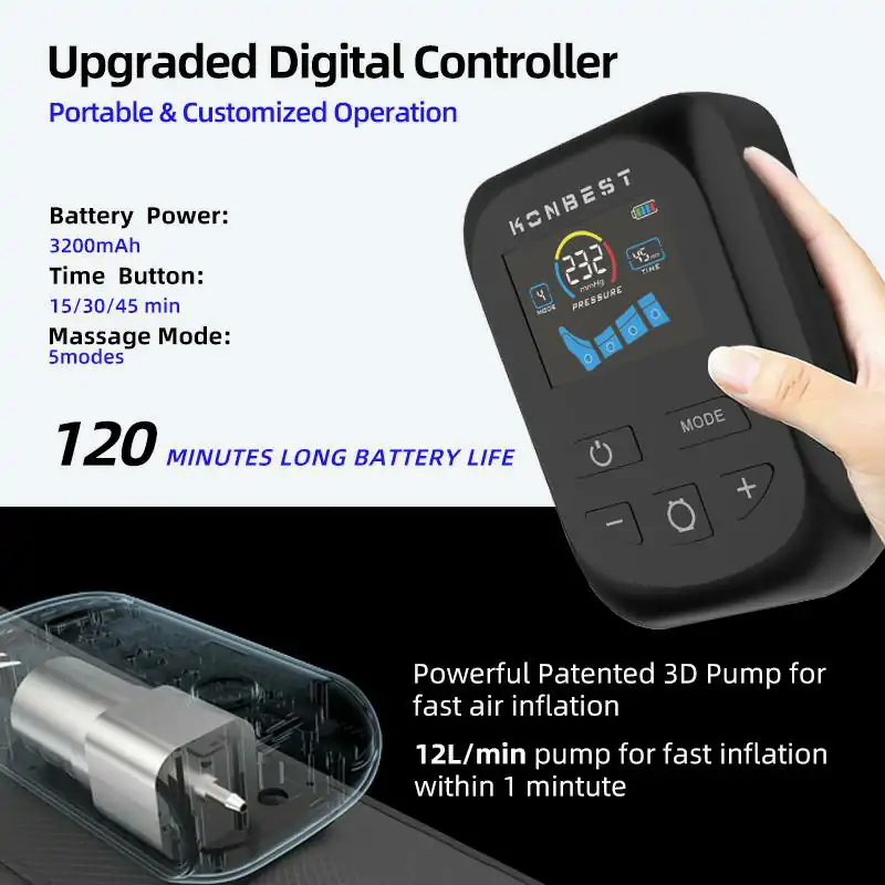 KONBEST 9490pro e compression recovery boots des1