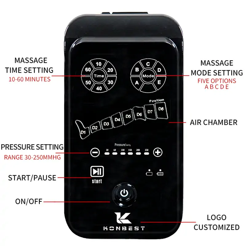 KONBEST 9890 Compression Recovery Boots