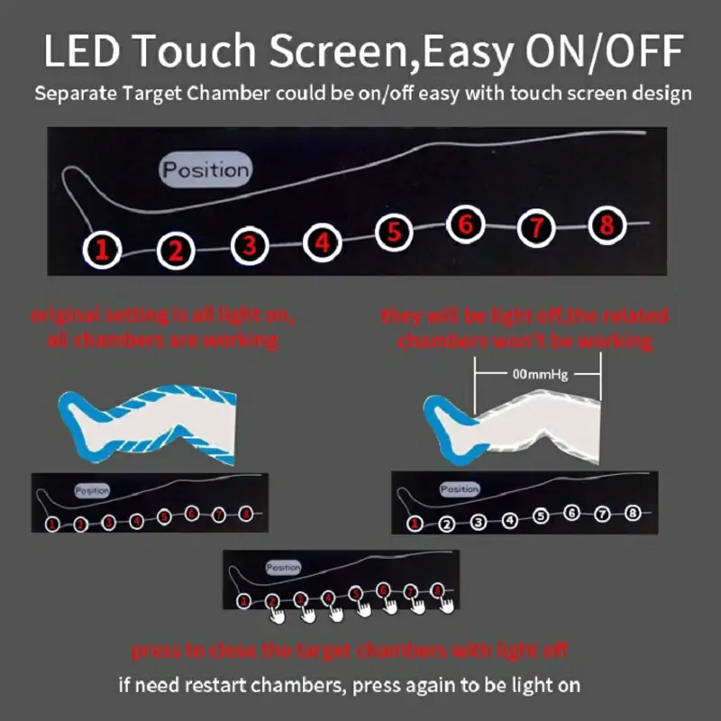 KONBEST 9890 Compression Recovery Boots
