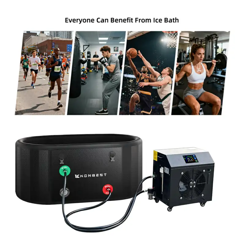 KONBEST CB02 Ice Bath Tube With Remote Chiller