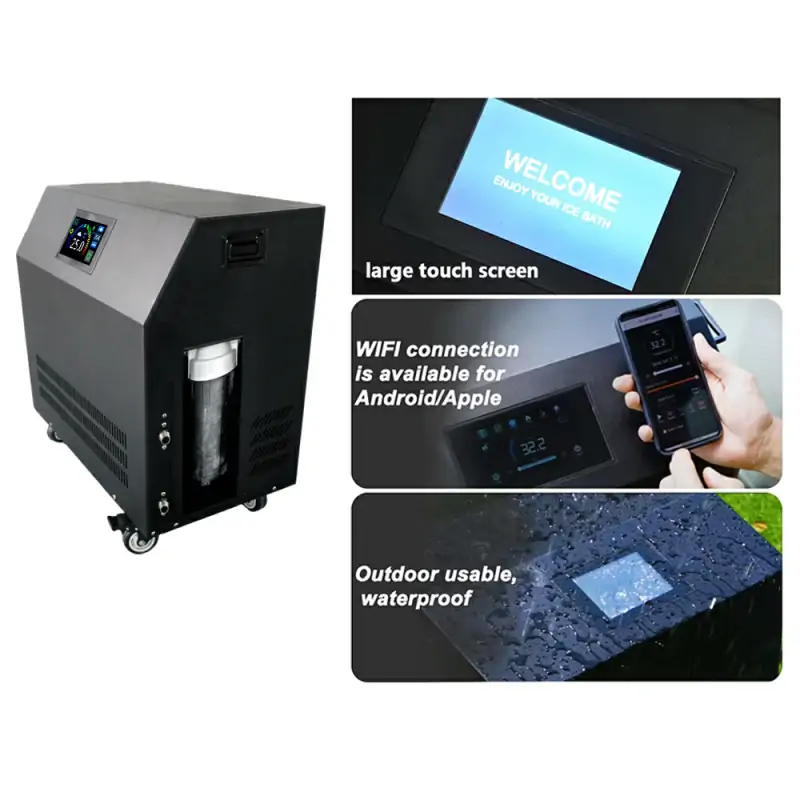 KONBEST CB02 Ice Bath Tube With Remote Chiller