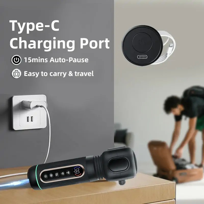 KONBEST JM020 Heating and Cooling Massage Gun