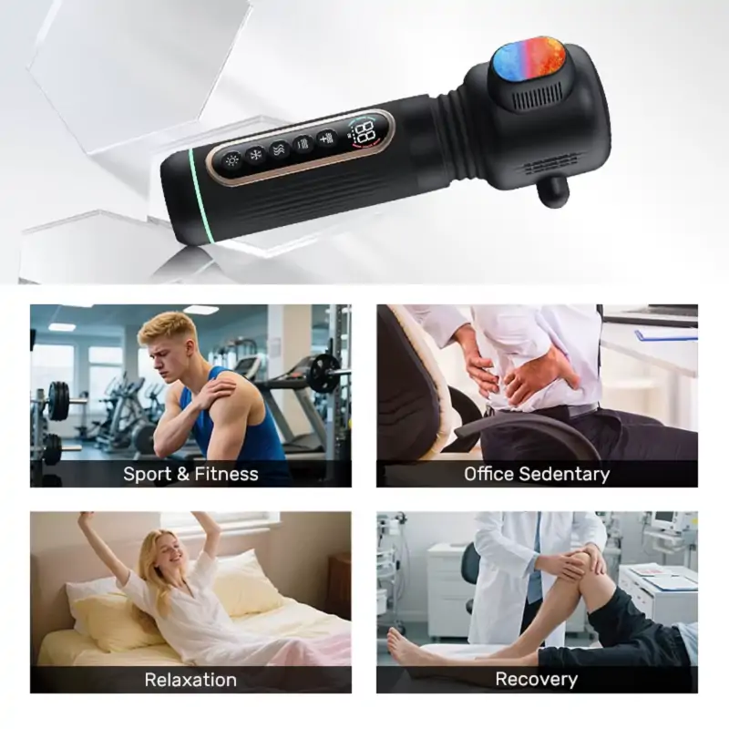 KONBEST JM020 Heating and Cooling Massage Gun des3