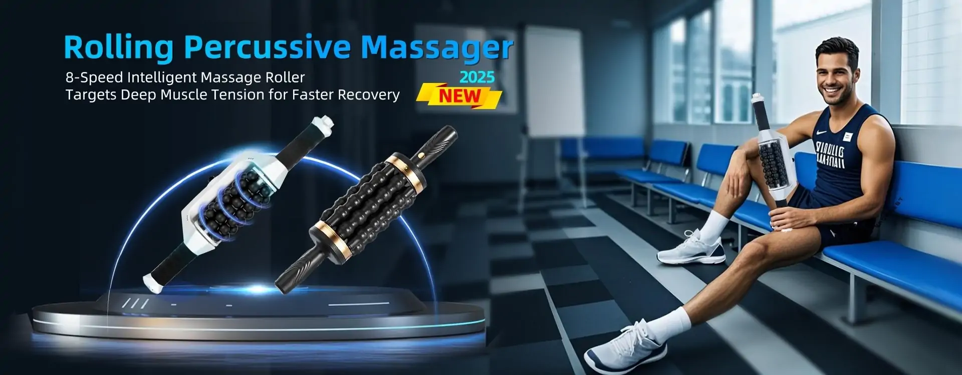 Rolling Percussive Massager banner