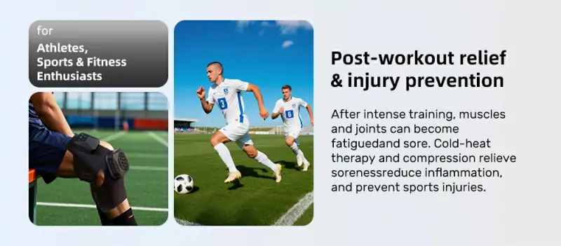 Semiconductor Multi Functional Cooling And Heating Therapy Device CL802 desc2