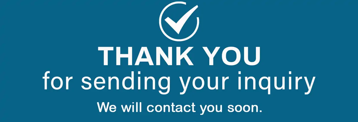 Thank you for sending your inquiry