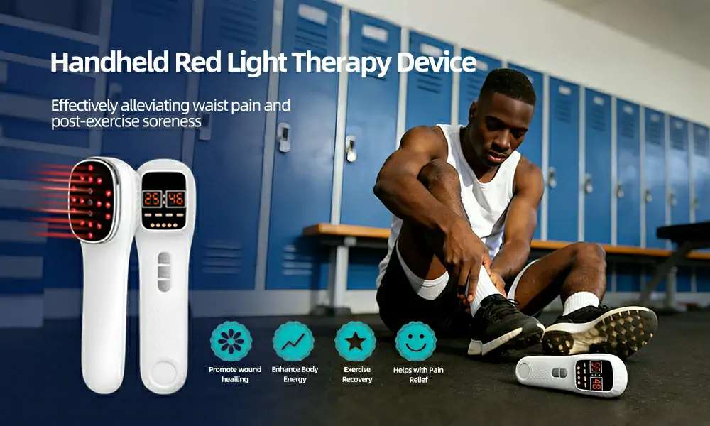 KONBEST Handheld Rotlichttherapiegerät RL101 des1