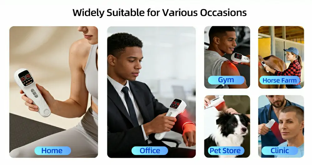 KONBEST Handheld Rotlichttherapiegerät RL101 des2