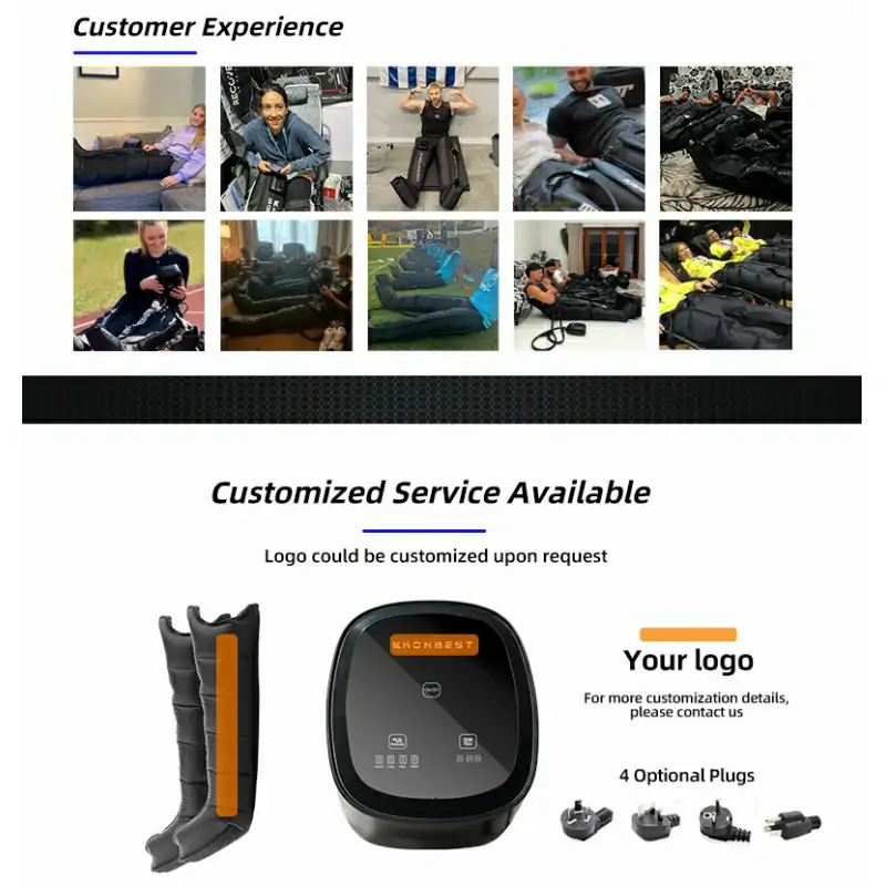 Bottes de compression de jambe KONBEST 9690B