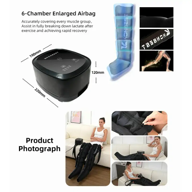 Bottes de compression de jambe KONBEST 9690B