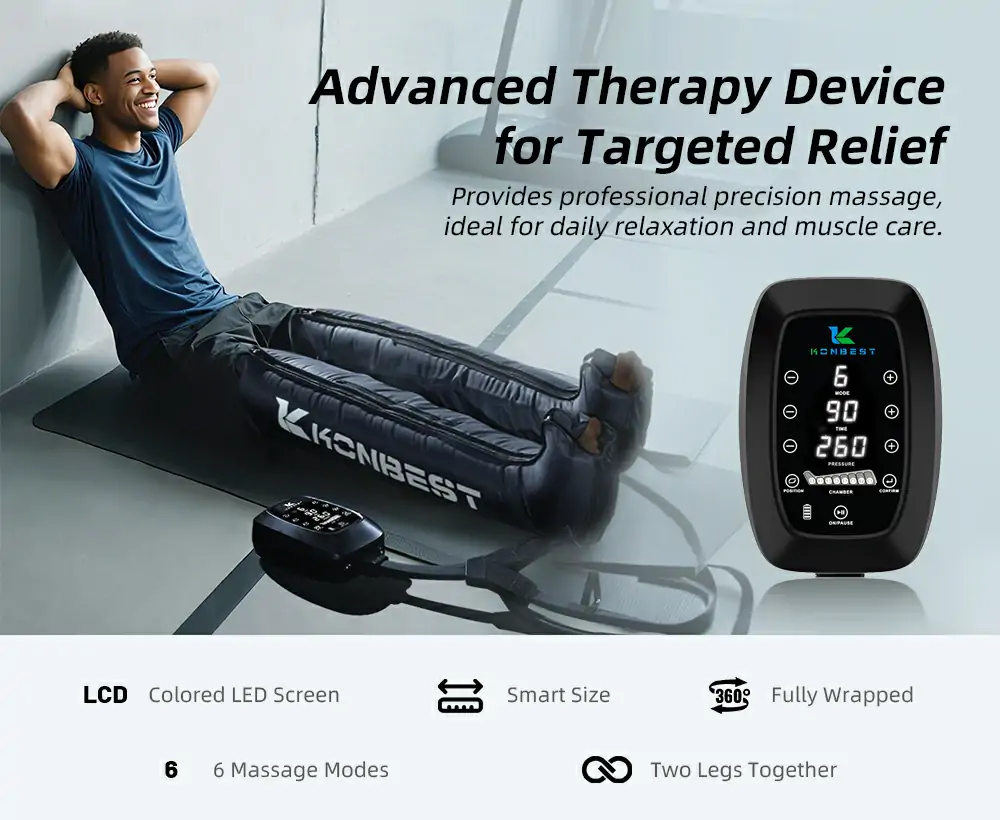 KONBEST Bottes de compression pour jambes 9890K B