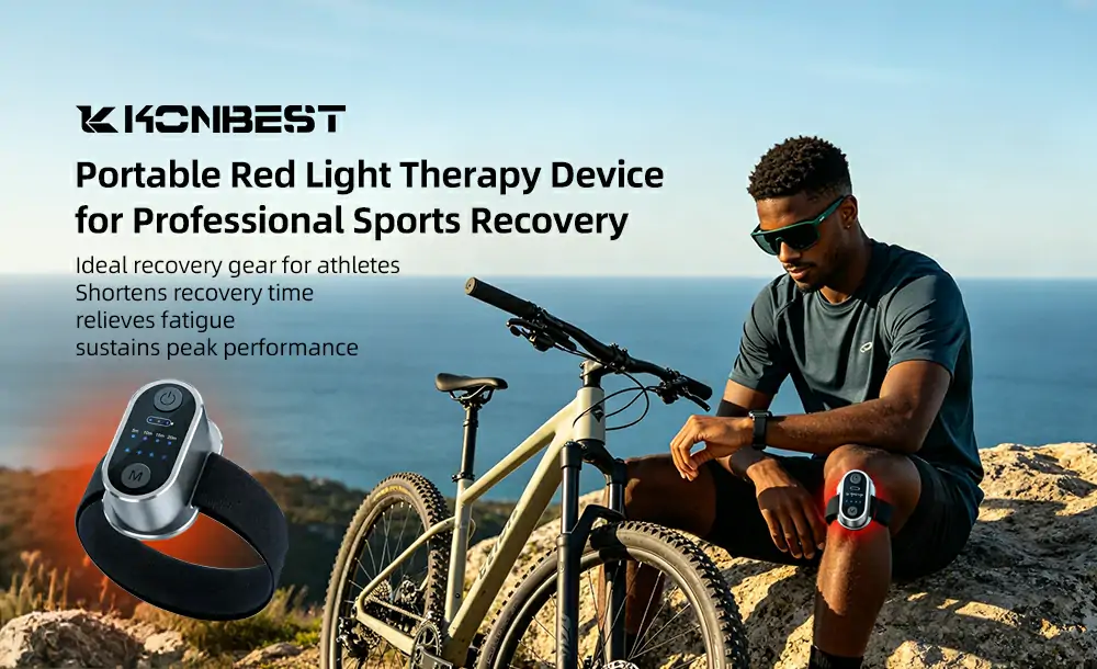 KONBEST Portable, Wearable Red Light Therapy Device RL201 des1