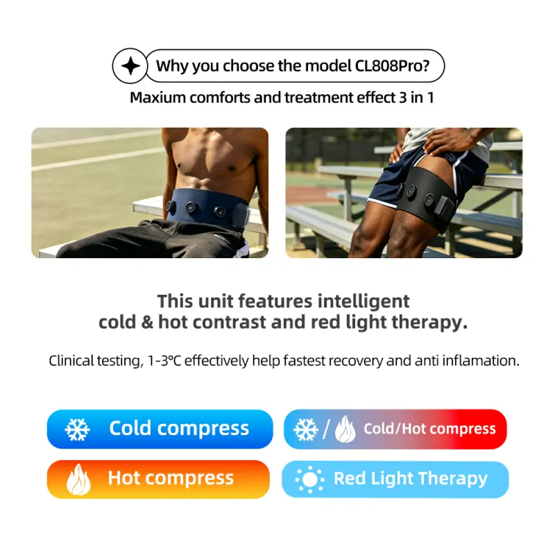 Cold & Hot Compress Red Light Therapy Belt