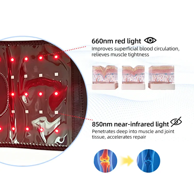 Cold & Hot Compress Red Light Therapy Belt