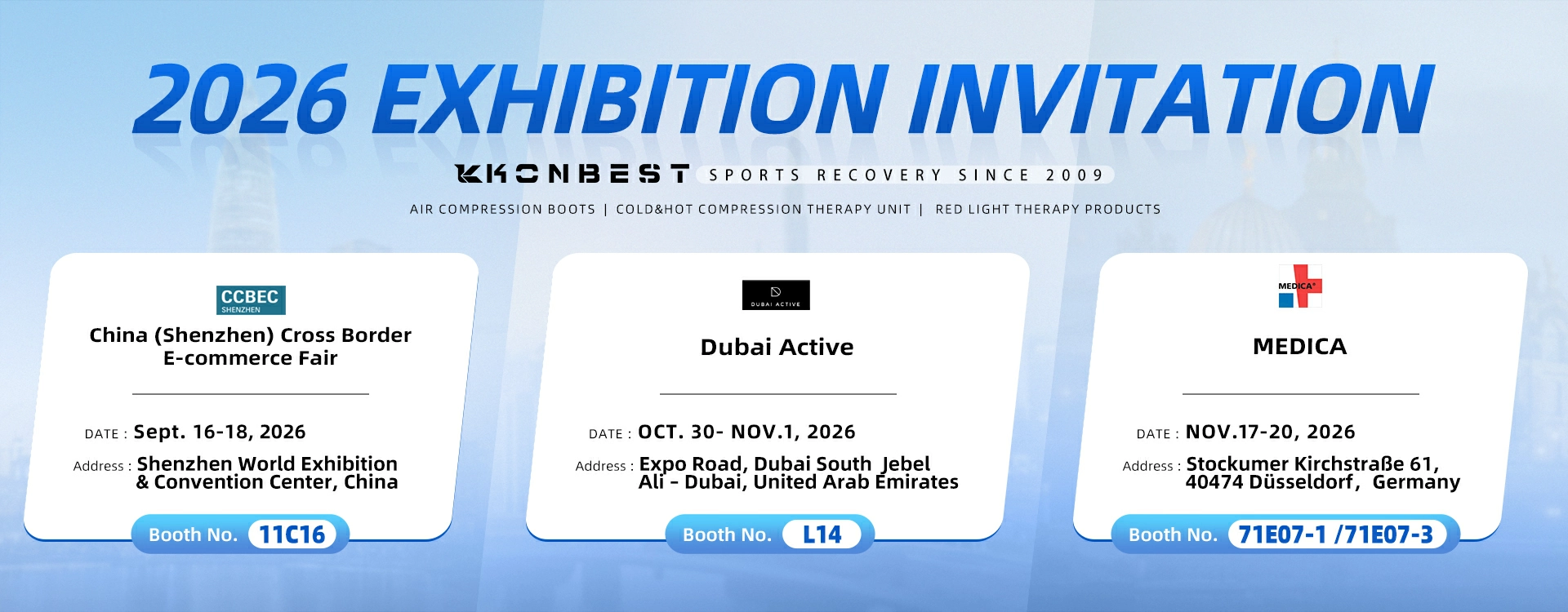2026 KONBEST Exhibition Invitation