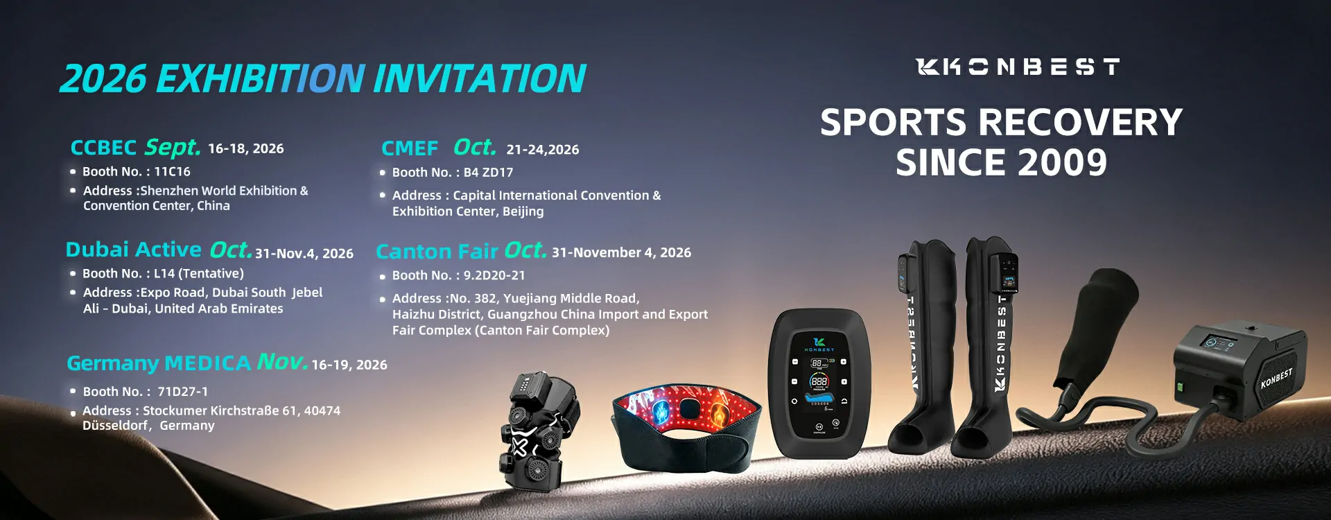 KONBEST 2026 EXHIBITION INVITATION