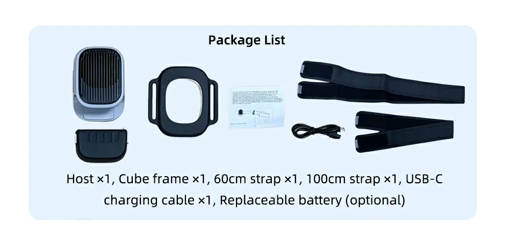 Mini Multifunctional Cold & Hot Therapy Device CL803 packagelist