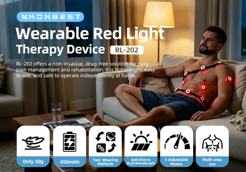 Wearable Mini Red Light Therapy Device RL 202