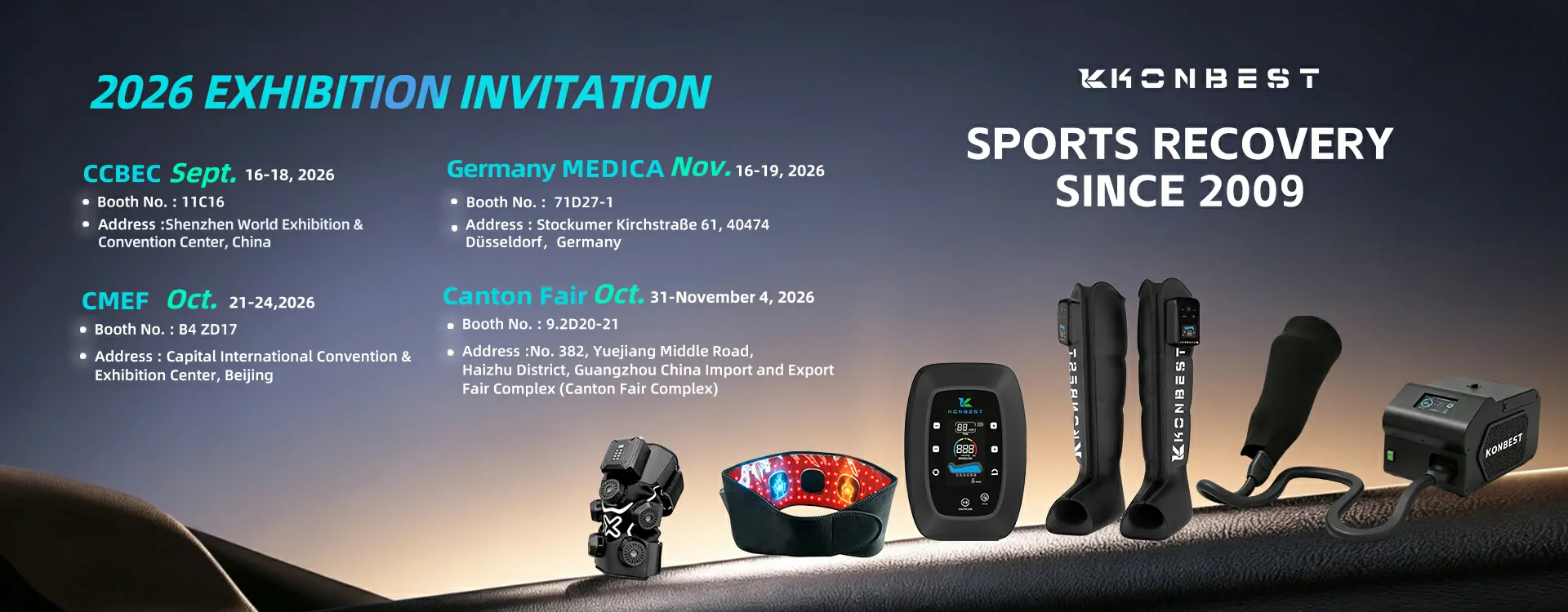 KONBEST 2026 EXHIBITION INVITATION
