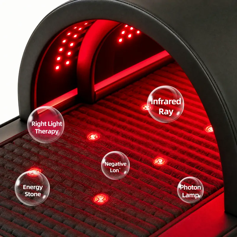 RL301 Red Light Infrared Sauna Dome 5 in 1 Professional Athlete Sports Recovery System